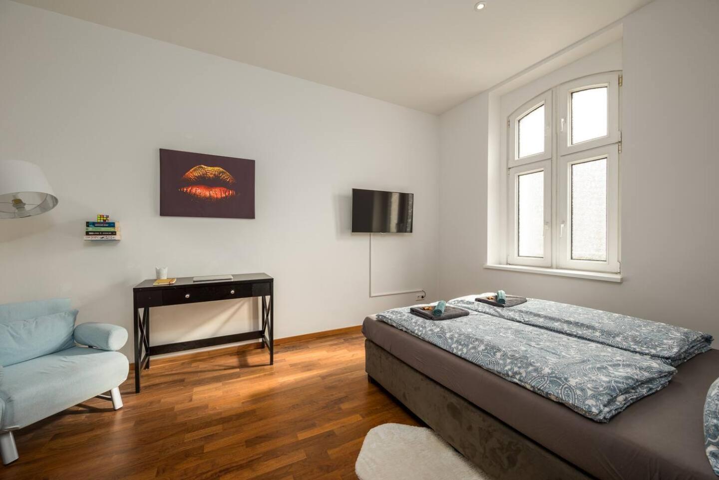 Arbio I Retro Apart Near Leipzig Hauptbahnhof Zewnętrze zdjęcie
