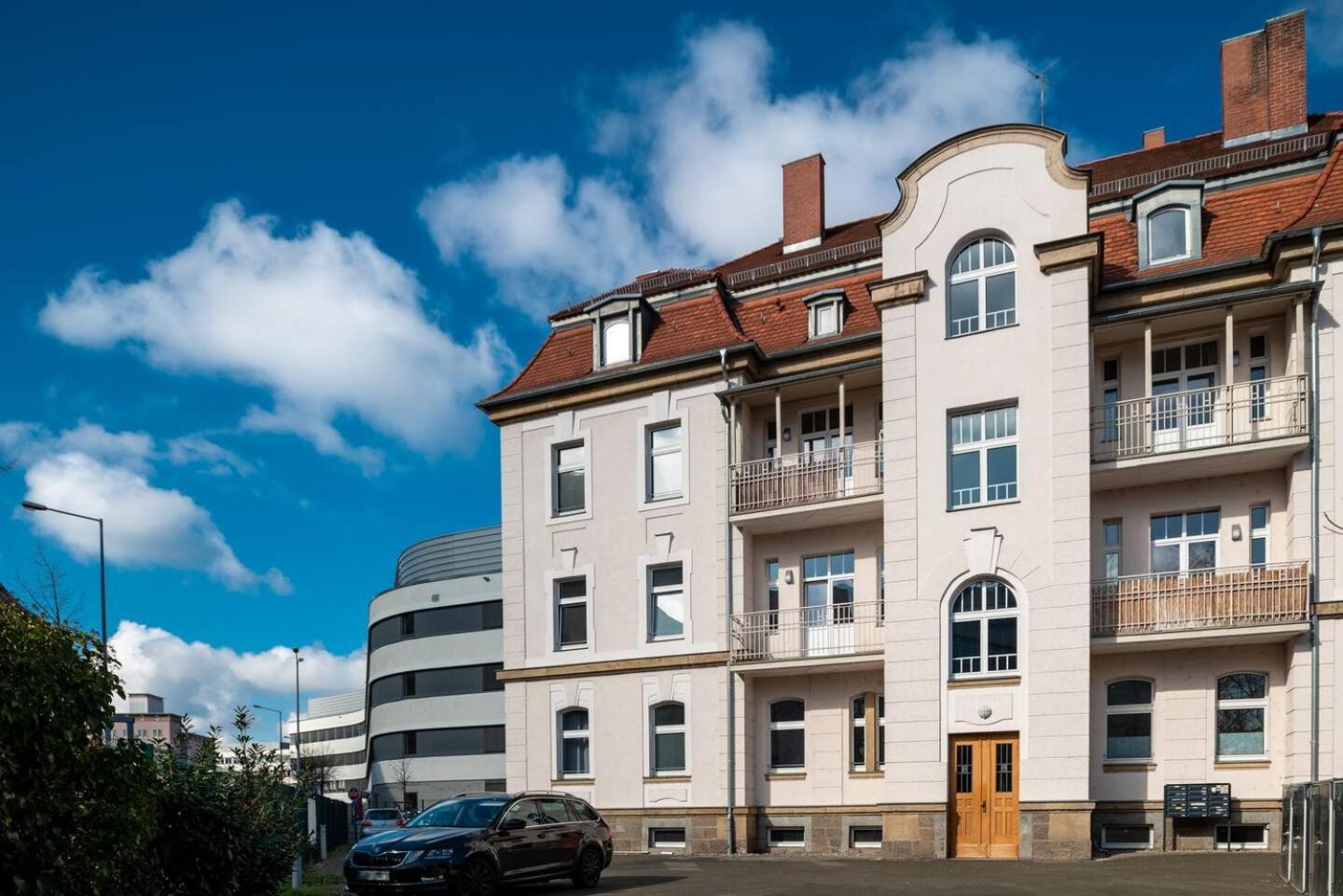 Arbio I Retro Apart Near Leipzig Hauptbahnhof Zewnętrze zdjęcie